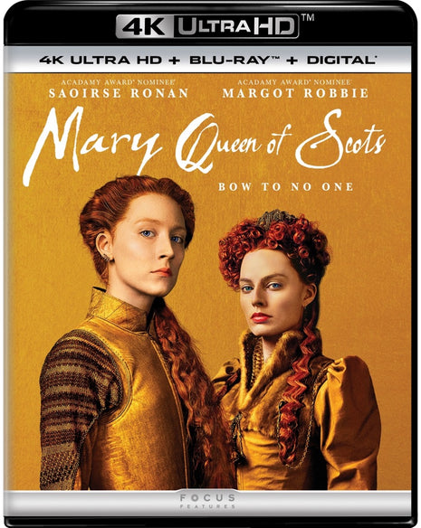 Mary Queen Of Scots (4K Ultra HD/Blu-ray)