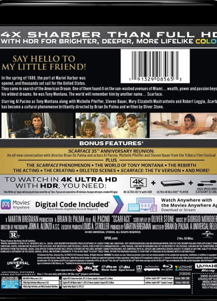 Scarface: Gold Edition (4K Ultra HD/Blu-ray)