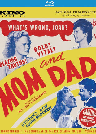 Mom And Dad: Forbidden Fruit: The Golden Age Of The Exploitation Picture Volume 1 (Blu-ray)