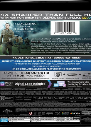 1917 (4K Ultra HD/Blu-ray)