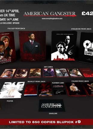 American Gangster: Limited Edition (4K Ultra HD-UK/Blu-ray-UK)(SteelBook)