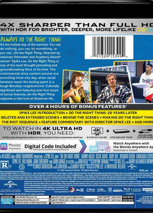 Do The Right Thing (4K Ultra HD/Blu-ray)
