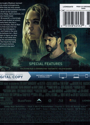 Fear Of Rain (Blu-ray)