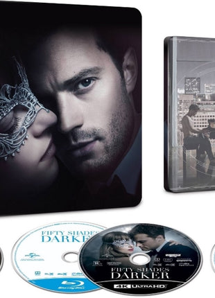 Fifty Shades Collection: Unrated Limited Edition (4K Ultra HD/Blu-ray)(SteelBook): Fifty Shades Of Grey / Fifty Shades Darker / Fifty Shades Freed
