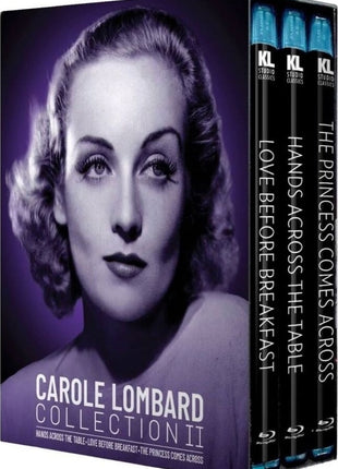 Carole Lombard Collection II (Blu-ray): Hands Across The Table / Love Before Breakfast / The Princess Comes Across