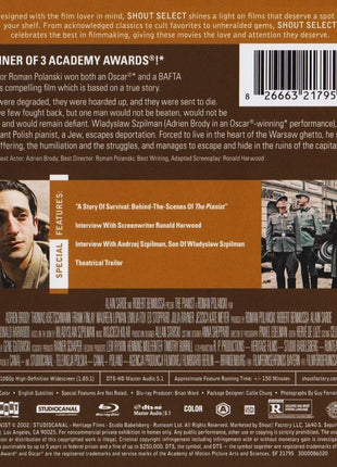 Pianist (2002)(Blu-ray)