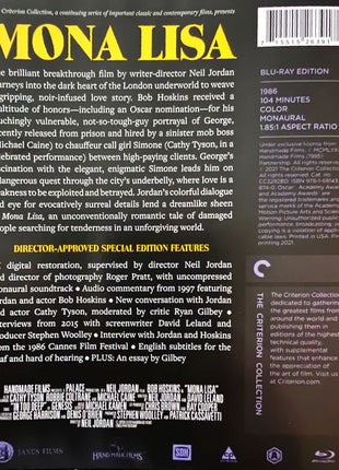 Mona Lisa: Criterion Collection (Blu-ray)