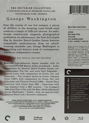 George Washington: Criterion Collection (Blu-ray)