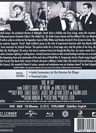 Arise, My Love (Blu-ray)