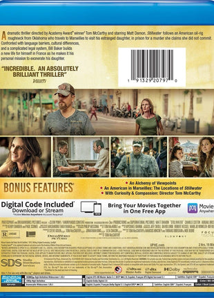 Stillwater (2021)(Blu-ray/DVD)