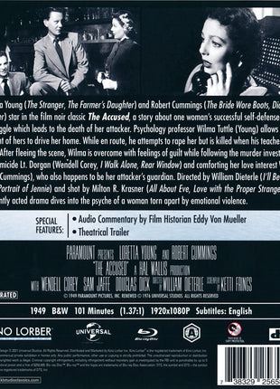 Accused (1949)(Blu-ray)