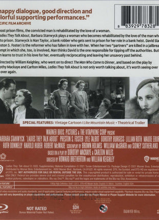 Ladies They Talk About: Warner Archive Collection (Blu-ray)