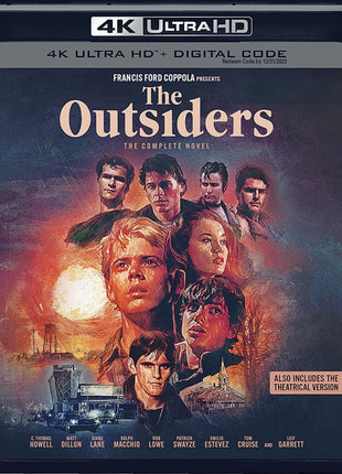 Outsiders: The Complete Novel (4K Ultra HD)