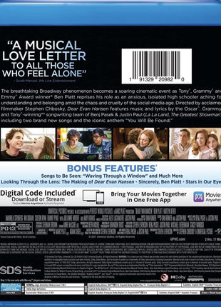 Dear Evan Hansen (Blu-ray/DVD)