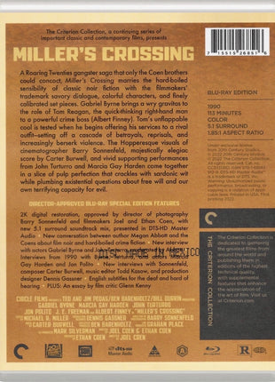 Miller's Crossing: Criterion Collection (Blu-ray)