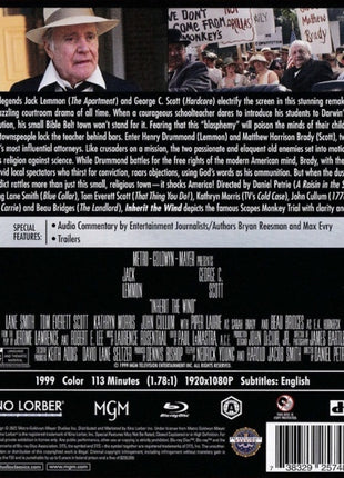 Inherit The Wind (1999)(Blu-ray)