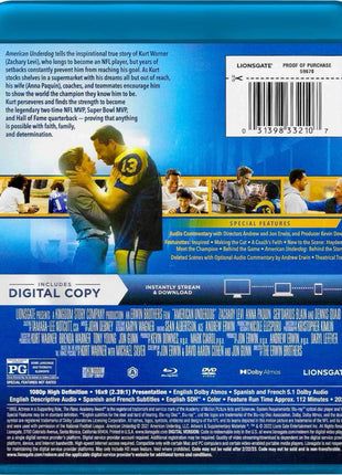 American Underdog (Blu-ray/DVD)