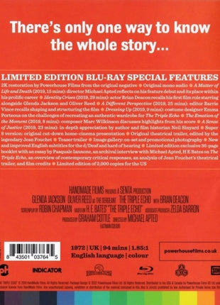 Triple Echo: Indicator Series: Limited Edition (Blu-ray)