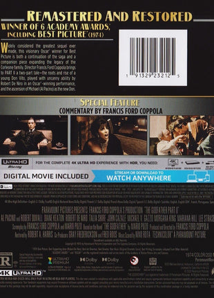 Godfather: Part II (4K Ultra HD)
