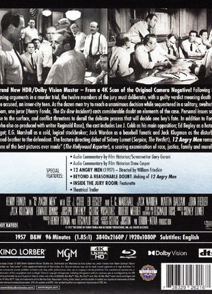 12 Angry Men (4K Ultra HD/Blu-ray)