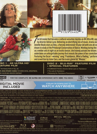 Flashdance: 40th Anniversary (4K Ultra HD/Blu-ray)