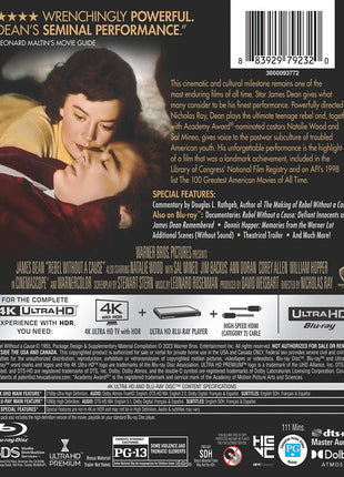 Rebel Without A Cause (4K Ultra HD/Blu-ray)