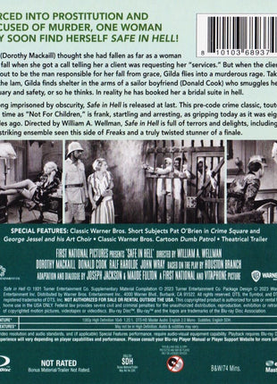 Safe In Hell: Warner Archive Collection (Blu-ray)