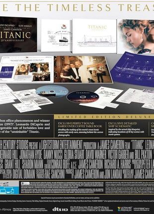 Titanic: 25th Anniversary Limited Edition Deluxe Gift Set (4K Ultra HD)