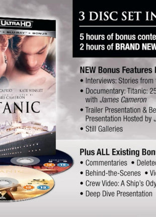 Titanic (4K Ultra HD-UK/Blu-ray-UK)