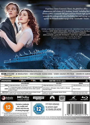 Titanic (4K Ultra HD-UK/Blu-ray-UK)