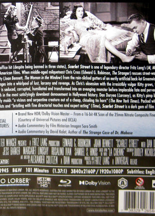 Scarlet Street (4K Ultra HD/Blu-ray)