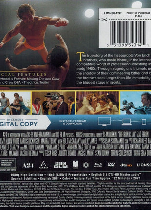 Iron Claw (Blu-ray/DVD)