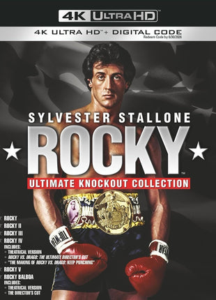 Rocky: Ultimate Knockout Collection (4K Ultra HD): Rocky / Rocky II / Rocky III / Rocky IV / Rocky V / Rocky Balboa