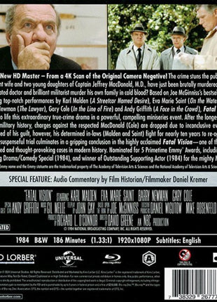 Fatal Vision (Blu-ray)