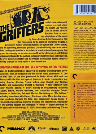 Grifters: Criterion Collection (4K Ultra HD/Blu-ray)