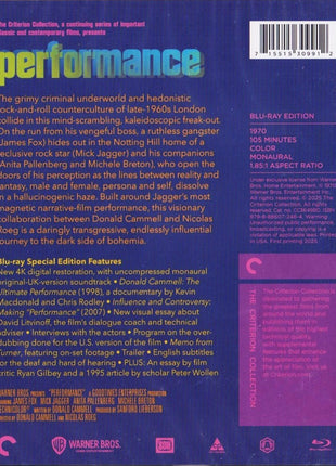 Performance: Criterion Collection (Blu-ray)