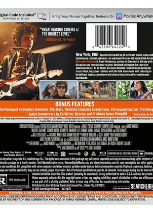 Complete Unknown (2024)(Blu-ray)
