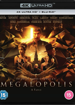 Megalopolis (4K Ultra HD-UK/Blu-ray-UK)