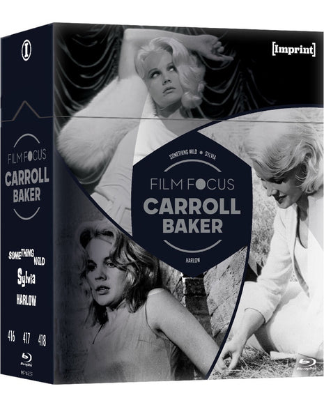 Film Focus: Carroll Baker: Limited Edition (Blu-ray-AU): Something Wild (1961) / Sylvia / Harlow