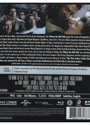 For Whom The Bell Tolls: Special Edition (Blu-ray)