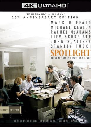 Spotlight: 10th Anniversary Edition (4K Ultra HD/Blu-ray)