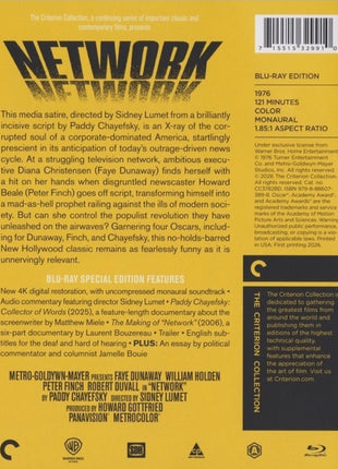 Network: Criterion Collection (Blu-ray)