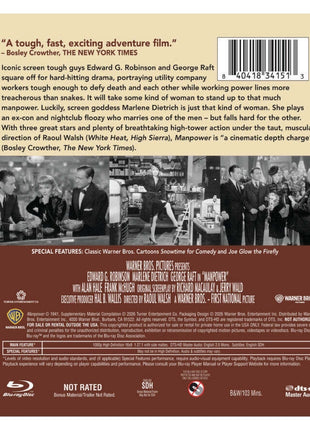 Manpower: Warner Archive Collection (Blu-ray)