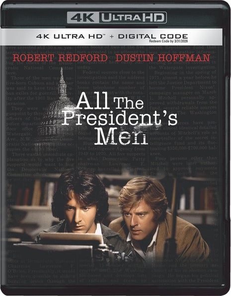 All The President's Men (4K Ultra HD)