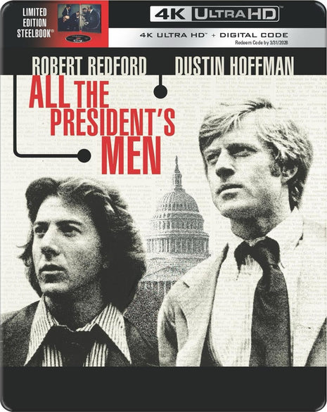 All The President's Men: Limited Edition (4K Ultra HD)(SteelBook)
