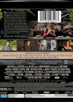 Hamnet: Collector's Edition (4K Ultra HD/Blu-ray)