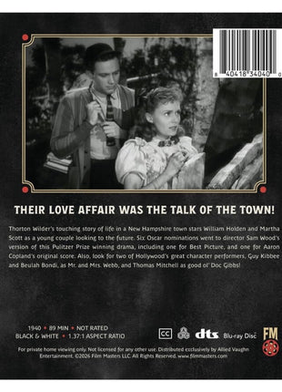 Our Town: Newly Restored Archive Collection (Blu-ray)