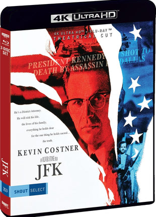 JFK: Theatrical Cut (4K Ultra HD/Blu-ray)