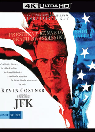 JFK: Theatrical Cut (4K Ultra HD/Blu-ray)