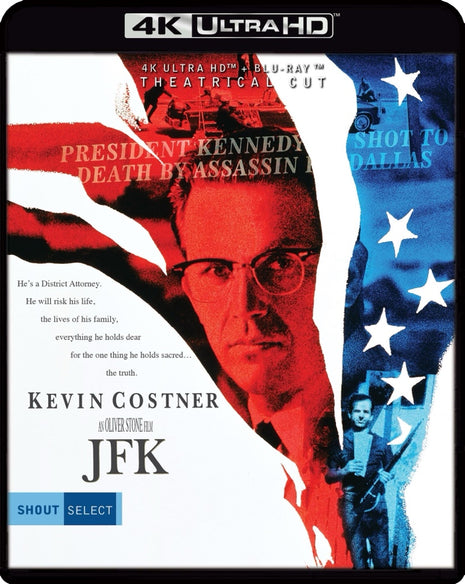 JFK: Theatrical Cut (4K Ultra HD/Blu-ray)